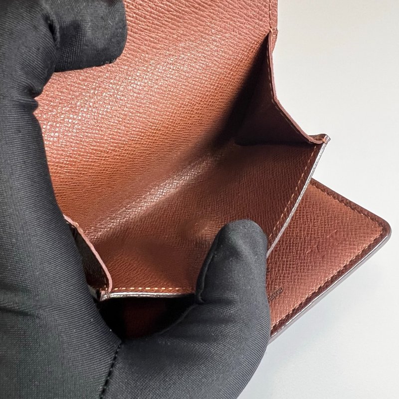 LV M60253 老花三折短夾-7