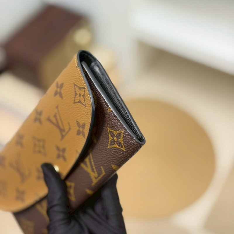 🏷LV 路易威登．Emilie 拚色長夾 M82157 芯片款-5