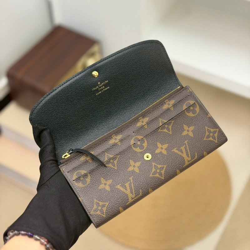 🏷LV 路易威登．Emilie 拚色長夾 M82157 芯片款-15