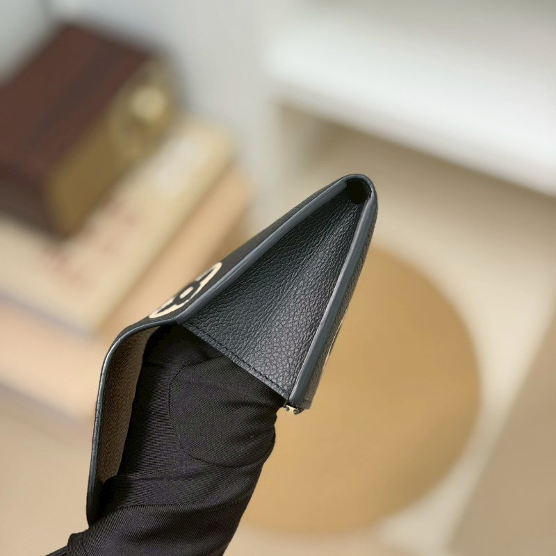 （激新✨還有皮香！）🏷LV 路易威登．Emilie 壓紋長夾 M83138 芯片款-23