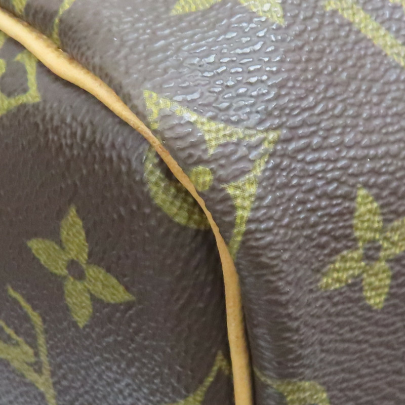 棕色 原花帆布 Keepall 55 行李袋 手提包 無鑰匙【LOUIS VUITTON LV 路易威登】 M41424-10
