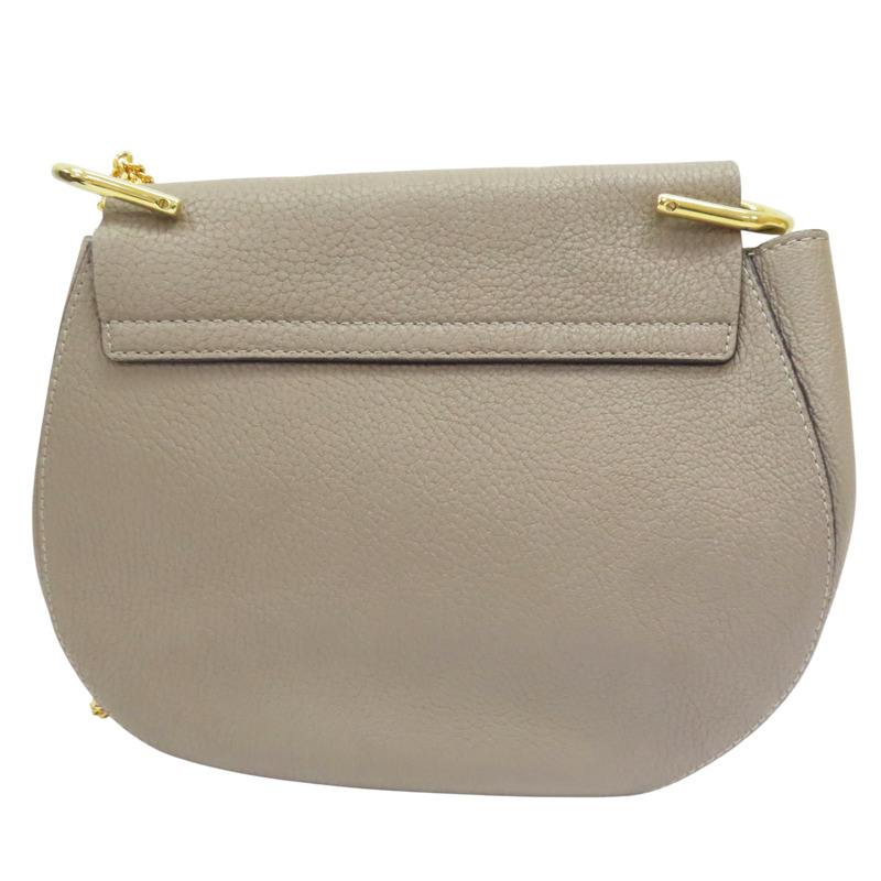 奶茶色 牛皮 肩背包【Chloe 克羅伊】-1