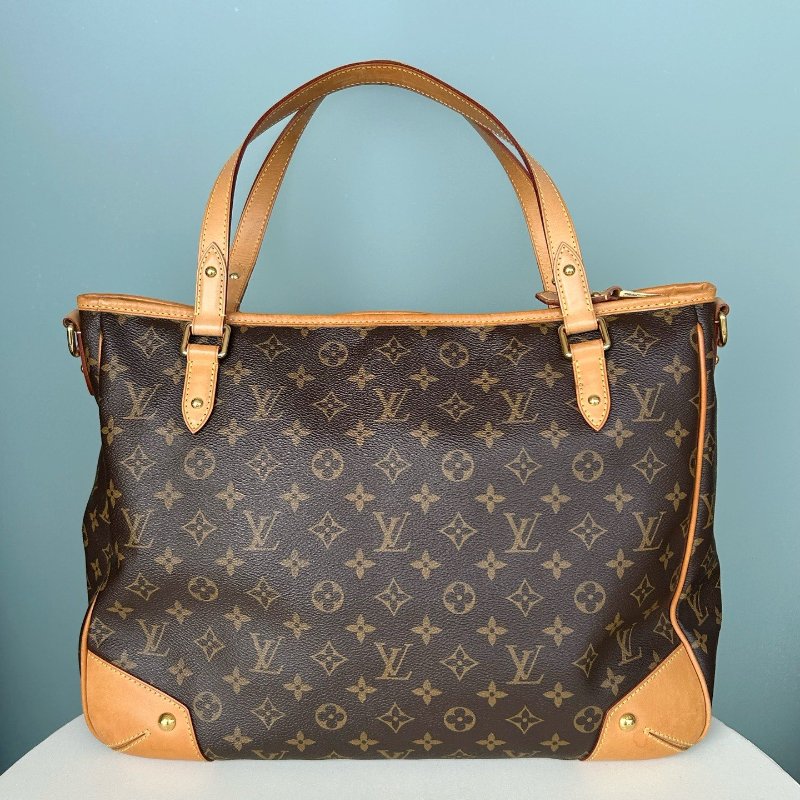 路易威登/Louis Vuitton 老花塗層帆佈托特狩獵包 肩背包-1