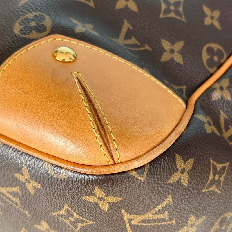 路易威登/Louis Vuitton 老花塗層帆佈托特狩獵包 肩背包-8