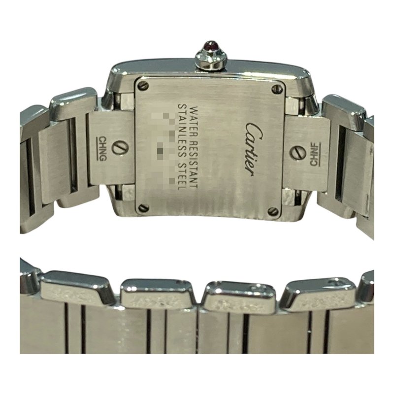 CARTIER 卡地亞 TANK FRANCAISE SM W51028Q3 石英錶-4