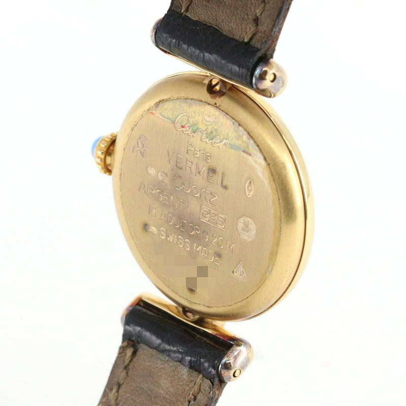 卡地亞 Must Coliesée SM GP 石英錶-5