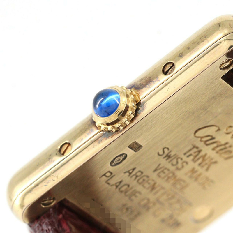 卡地亞 Must Tank SM GP W1003053 石英錶-2