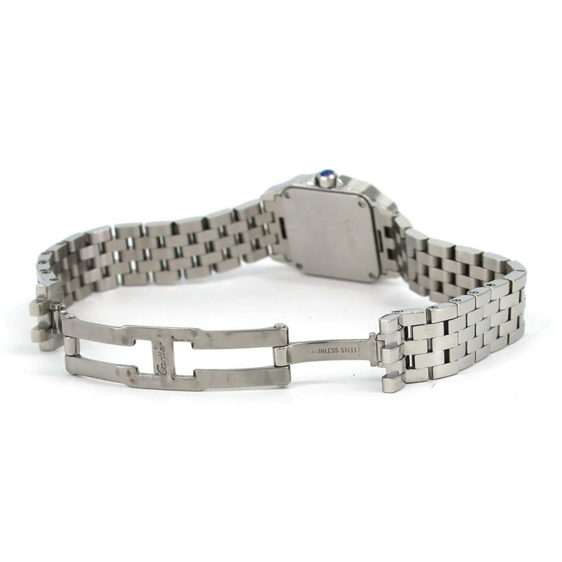 卡地亞 Santos de SM W25064Z5 不鏽鋼石英錶-5