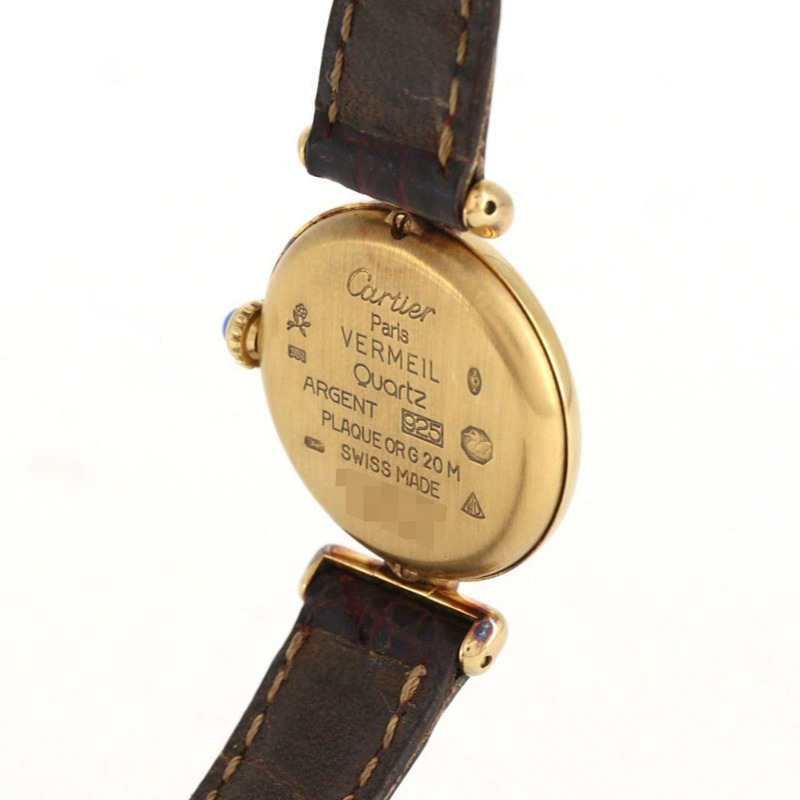 卡地亞 Must Coliesée SM GP W1000653 石英錶-6