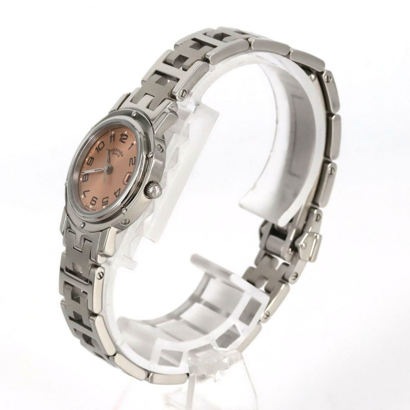 愛馬仕 Clipper CL4.210 不鏽鋼石英錶-1