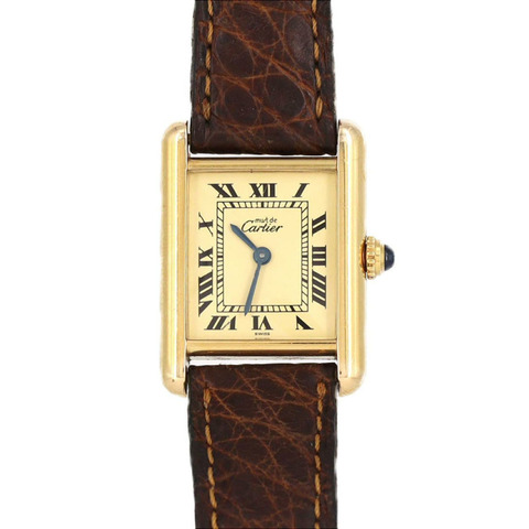 卡地亞 Must Tank SM GP W1003153 石英錶