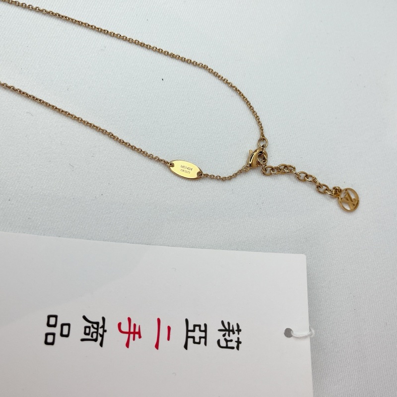 莉亞精品♡ LV M01424 情人節限定款式 愛心項鍊 二手-5