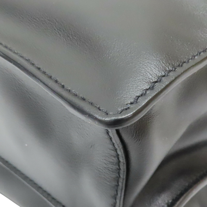 黑色 牛皮 Soft Sound 大號 肩背包【PRADA 普拉達】 1BD378-17