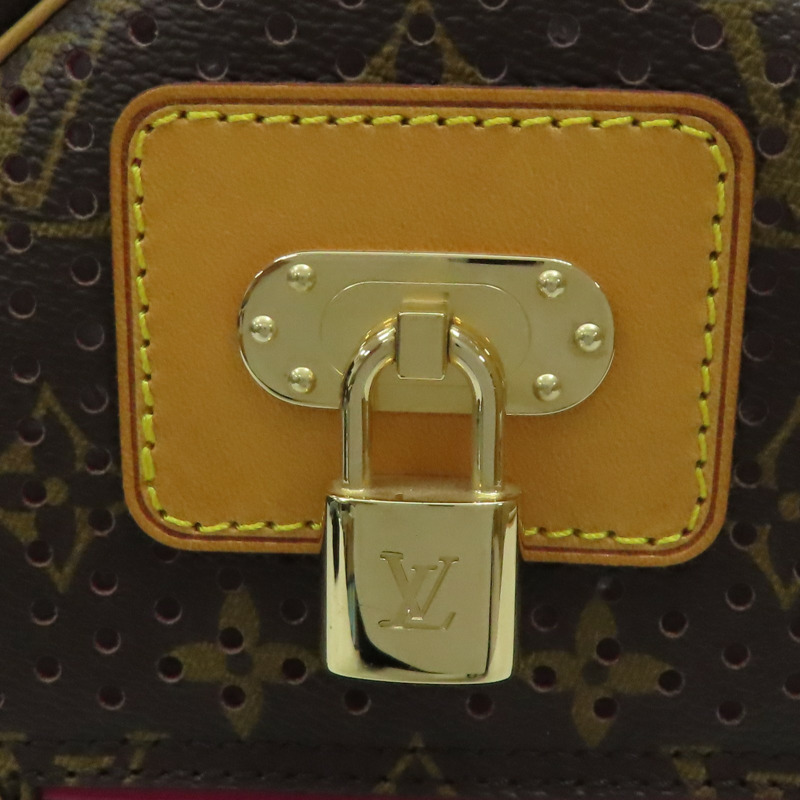 棕色 縷空 原花帆布 Speedy 30 手提包【LOUIS VUITTON LV 路易威登】 M95180-6