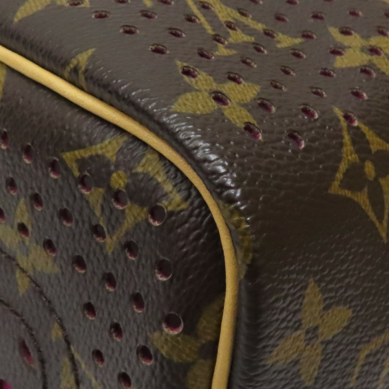 棕色 縷空 原花帆布 Speedy 30 手提包【LOUIS VUITTON LV 路易威登】 M95180-10