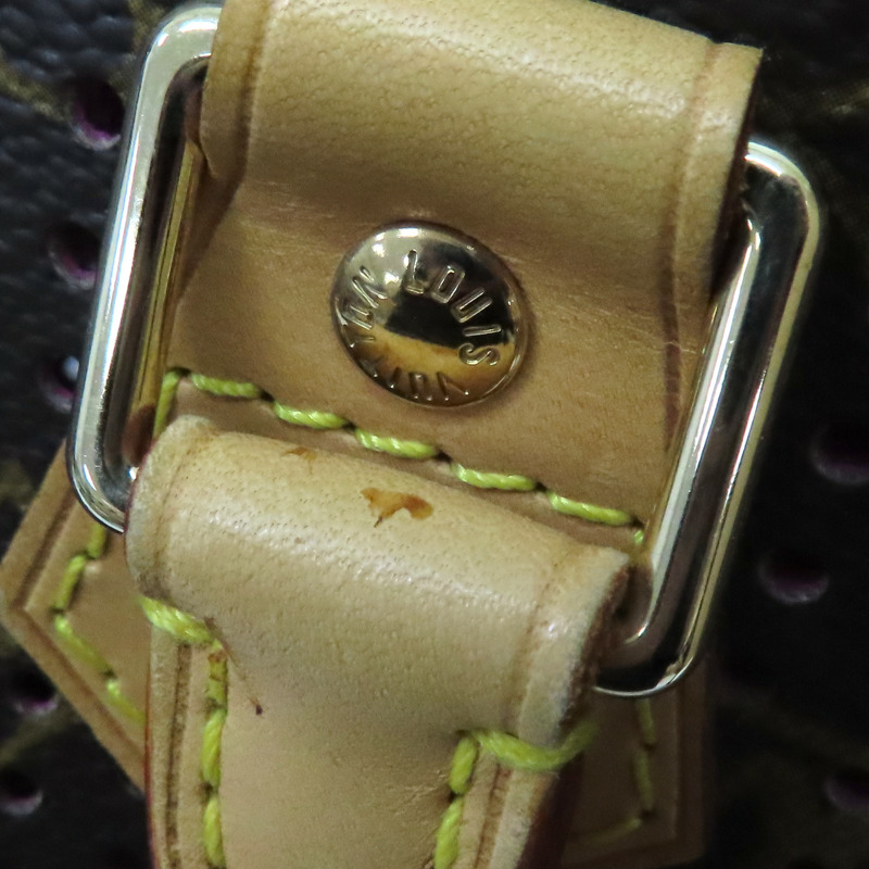 棕色 縷空 原花帆布 Speedy 30 手提包【LOUIS VUITTON LV 路易威登】 M95180-14