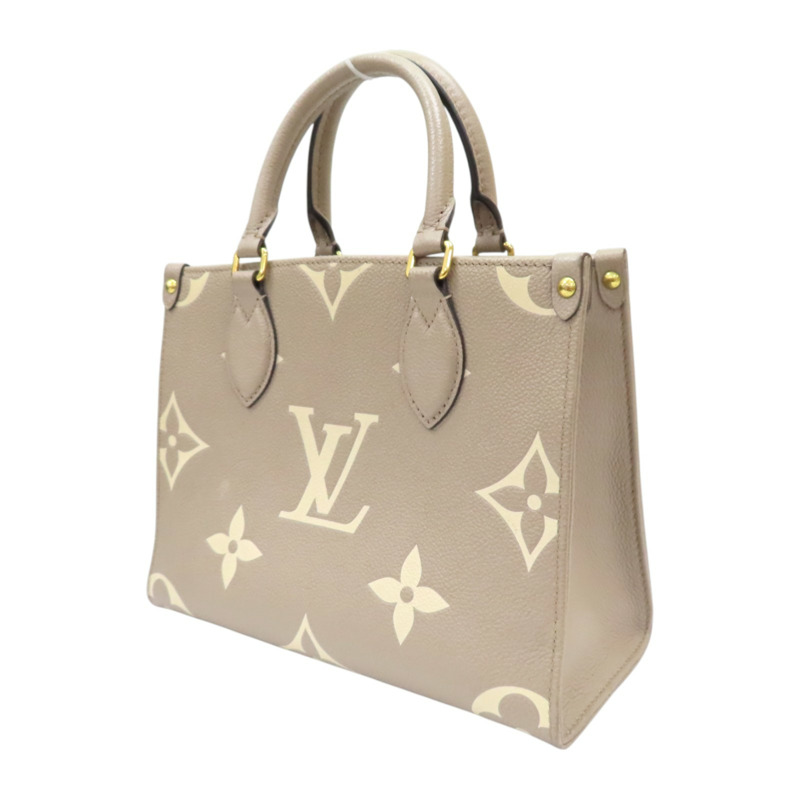 淺棕色 TC牛皮 OnTheGO PM 兩用包【LOUIS VUITTON LV 路易威登】 M45779-2