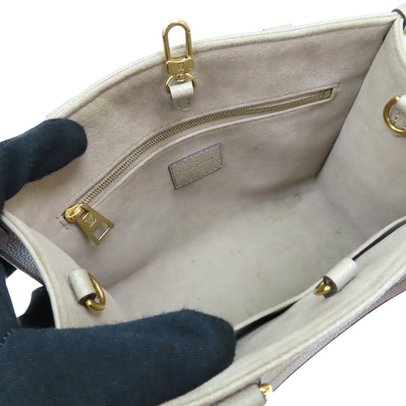 淺棕色 TC牛皮 OnTheGO PM 兩用包【LOUIS VUITTON LV 路易威登】 M45779-8