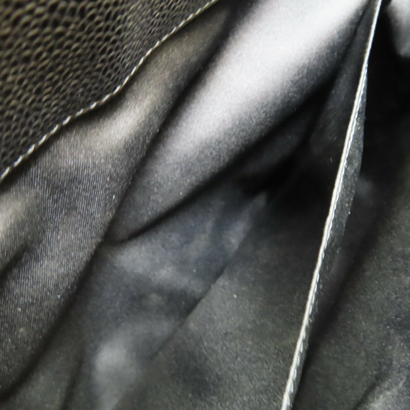 黑色 荔枝紋 牛皮 GST Tote 手提包 A50995【CHANEL 香奈兒】 A50995-6