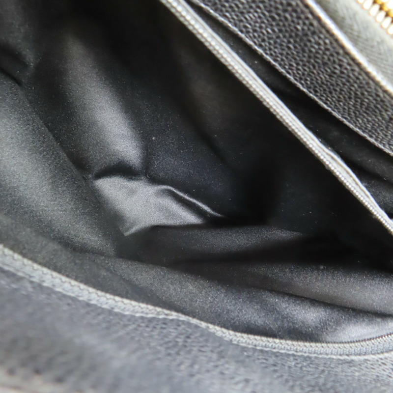 黑色 荔枝紋 牛皮 GST Tote 手提包 A50995【CHANEL 香奈兒】 A50995-8