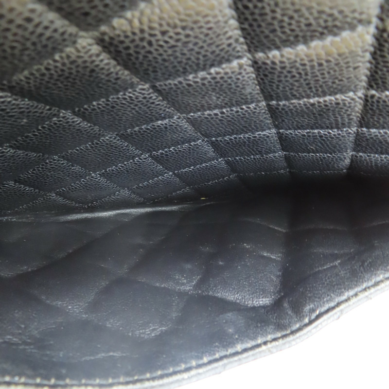 黑色 荔枝紋 牛皮 GST Tote 手提包 A50995【CHANEL 香奈兒】 A50995-9