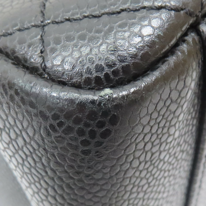 黑色 荔枝紋 牛皮 GST Tote 手提包 A50995【CHANEL 香奈兒】 A50995-14