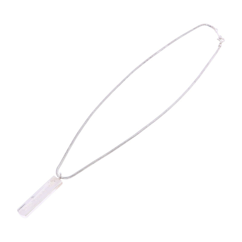TIFFANY＆CO 925純銀1837 Bar Necklace銀扣項鏈-2