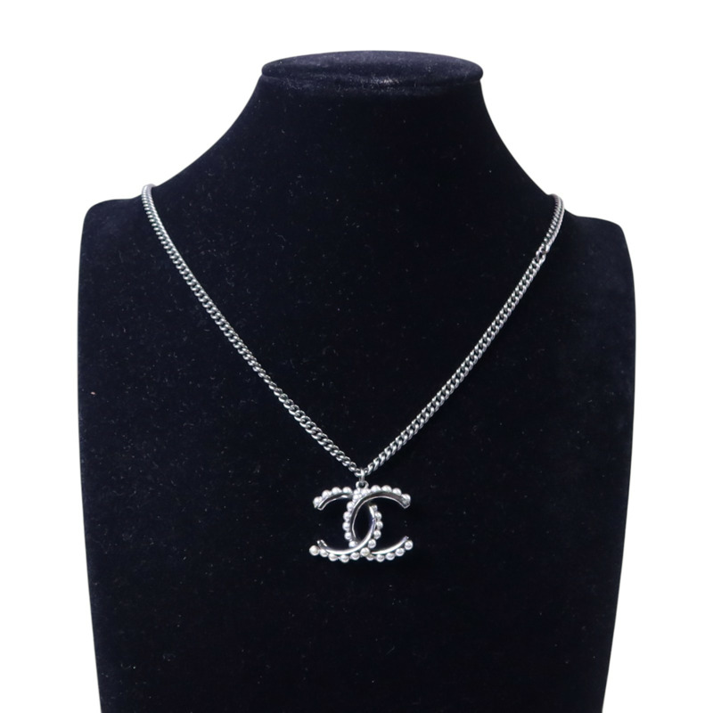 CHANEL 金屬/仿珍珠Necklace項鏈-6