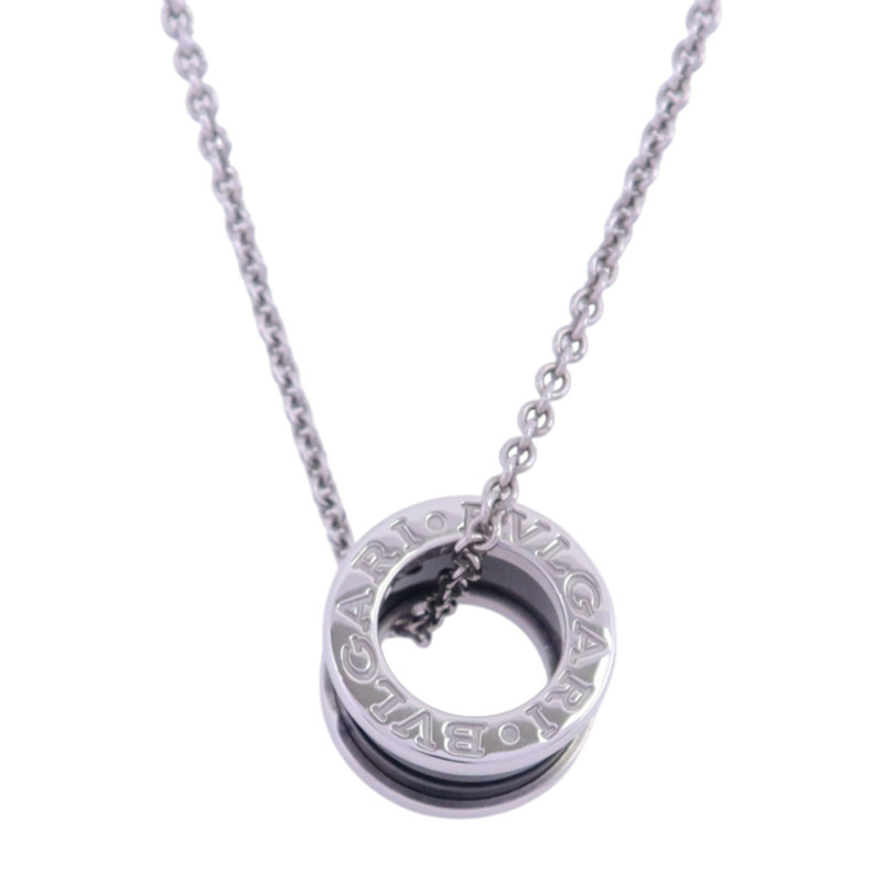 BVLGARI 925純銀/琺瑯Save The Children Necklace銀扣項鏈-0