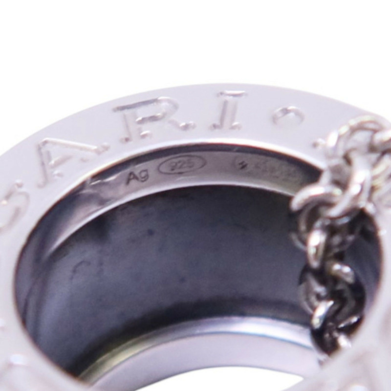 BVLGARI 925純銀/琺瑯Save The Children Necklace銀扣項鏈-7