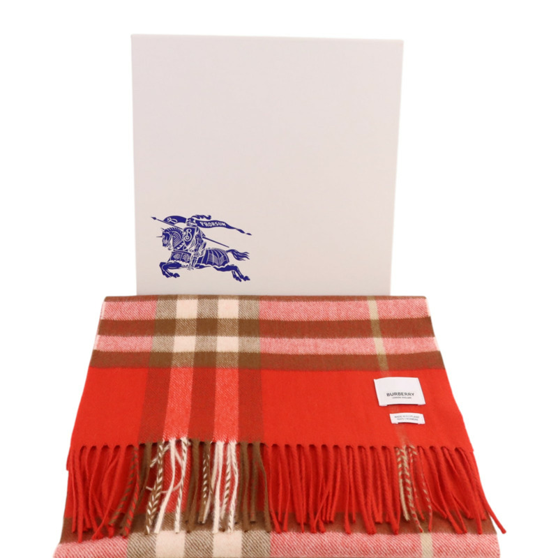 BURBERRY 羊絨Scarf圍巾-9