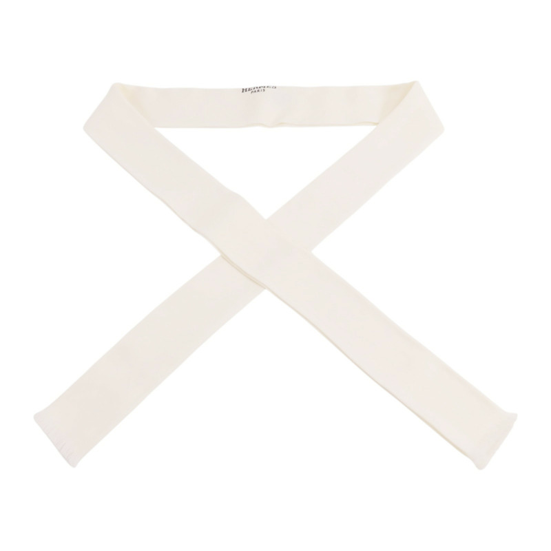 HERMES 絲質Scarf Tie絲巾-4