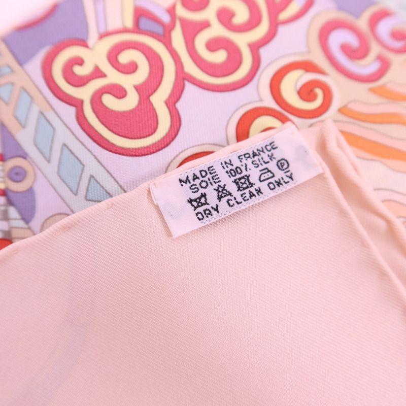 HERMES 絲質Scarf 90x90絲巾-9