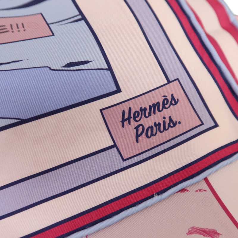 HERMES 絲質Scarf 90x90絲巾-7