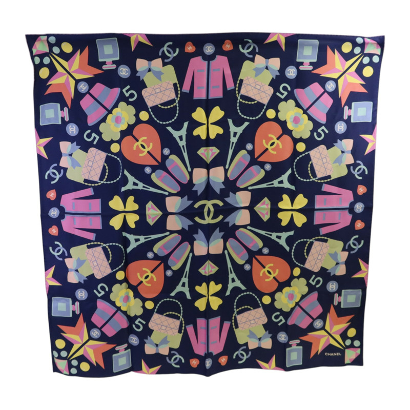 CHANEL 絲質Scarf絲巾-0