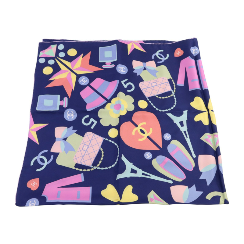 CHANEL 絲質Scarf絲巾-3