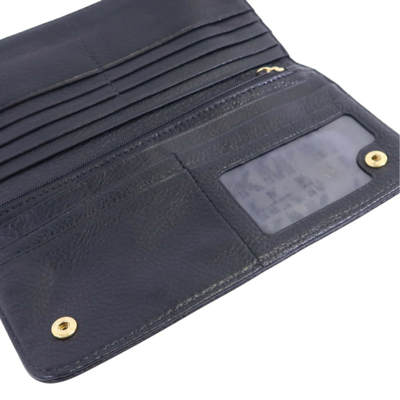 Michael Kors 牛皮皮革Long Wallet金扣長錢包-14