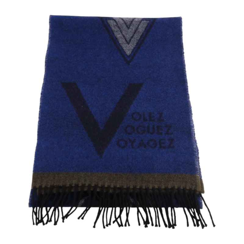 LOUIS VUITTON 羊毛/羊絨Echarpe LV Sticker Scarf圍巾-2