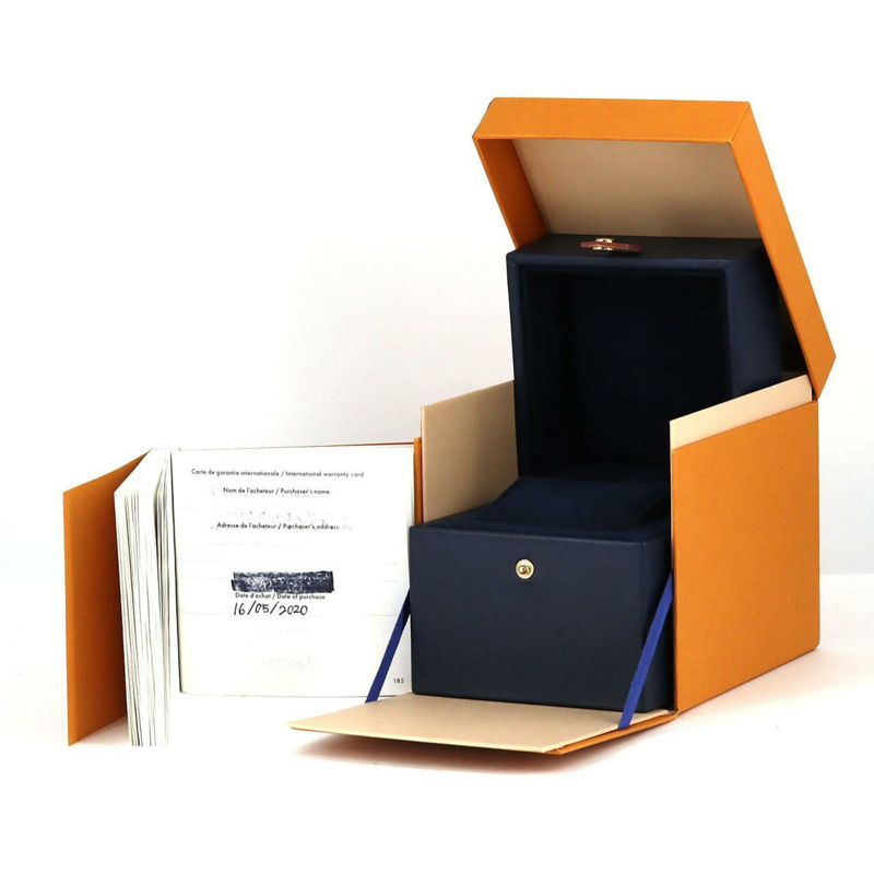 路易威登 Tambour Moon Star GM 計時腕錶 Q8D10 不鏽鋼石英錶-8