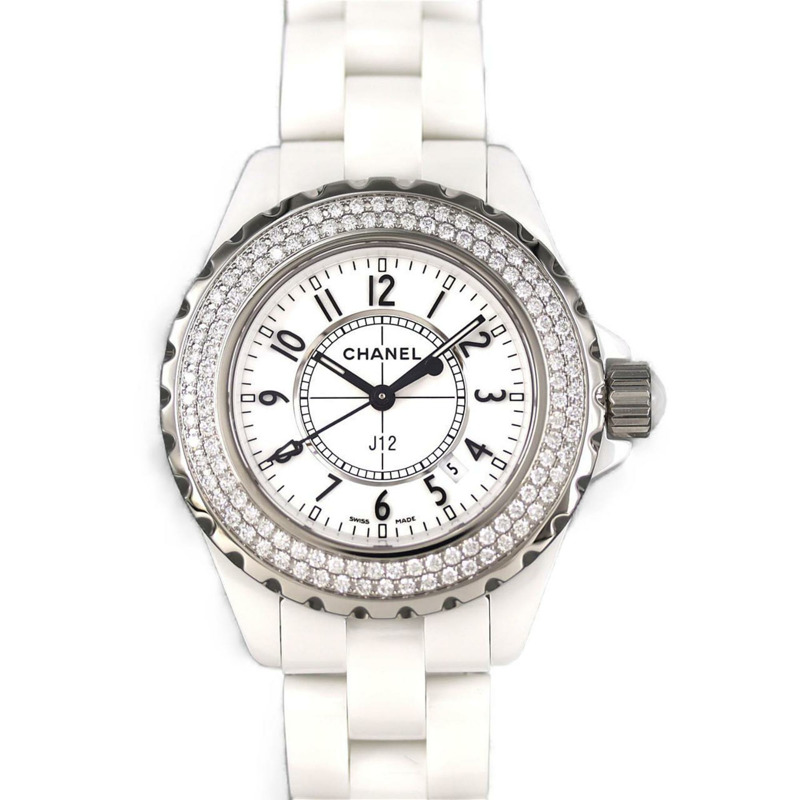 香奈兒 J12 33毫米陶瓷雙驅 H0967 石英錶-0