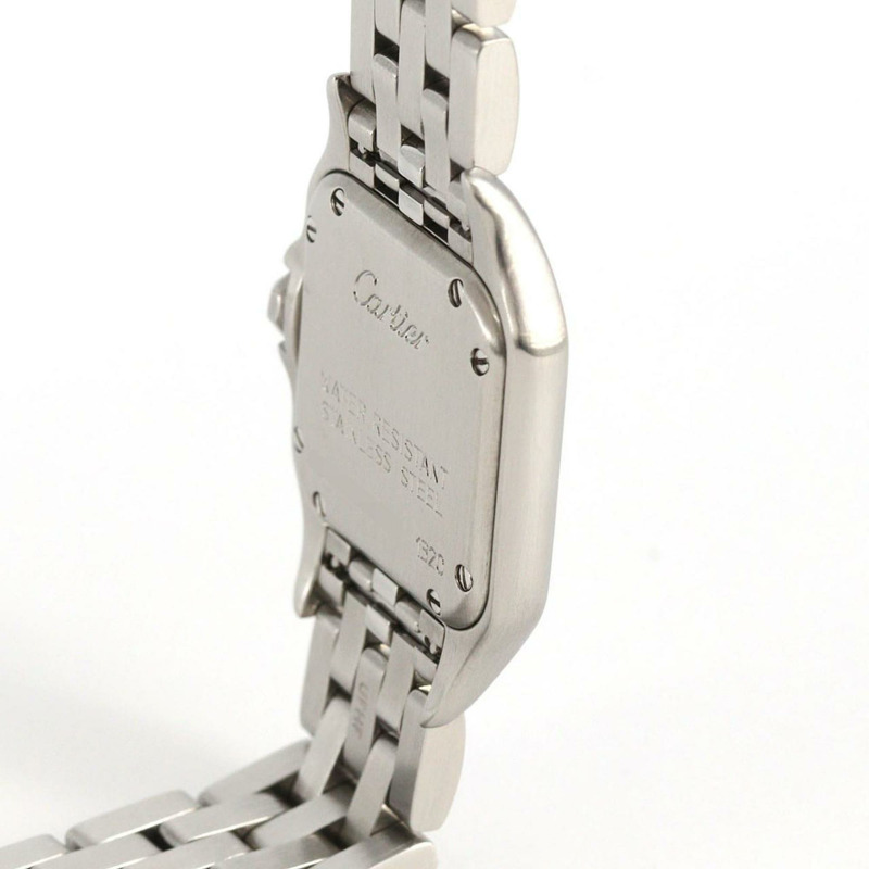 卡地亞 Panthere SM W25033P5 不鏽鋼石英錶-5