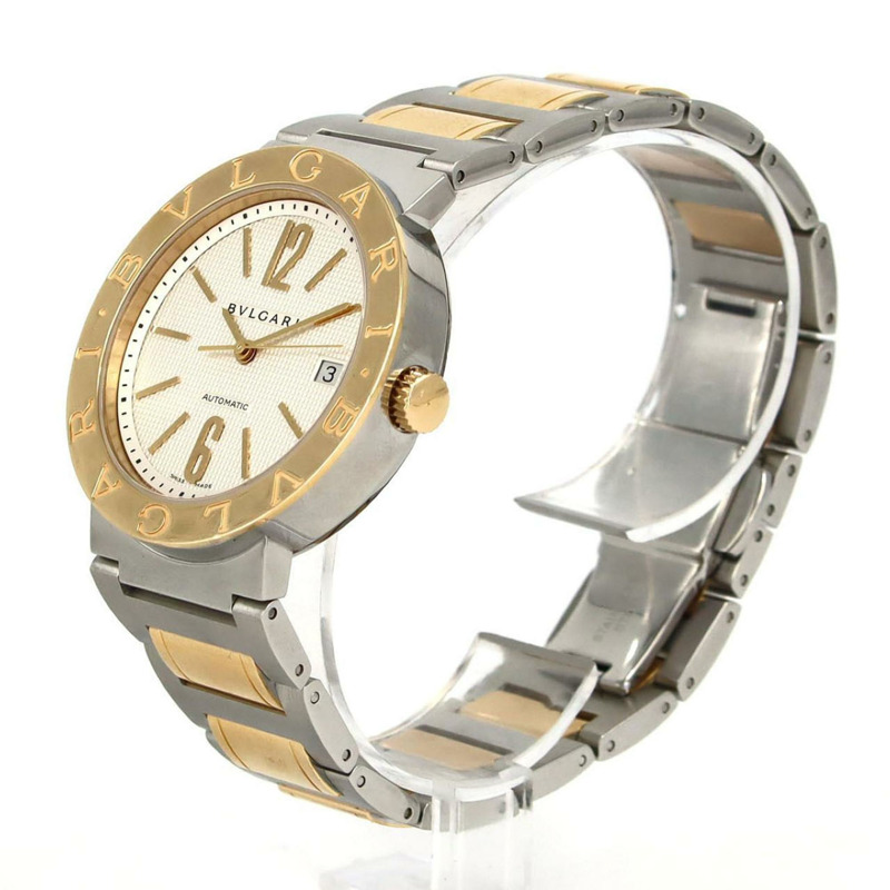 寶格麗雙色自動腕錶 BB38SGAUTO BB38WSGD SSxYG-1