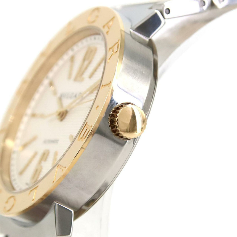 寶格麗雙色自動腕錶 BB38SGAUTO BB38WSGD SSxYG-3