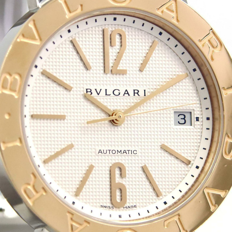 寶格麗雙色自動腕錶 BB38SGAUTO BB38WSGD SSxYG-4