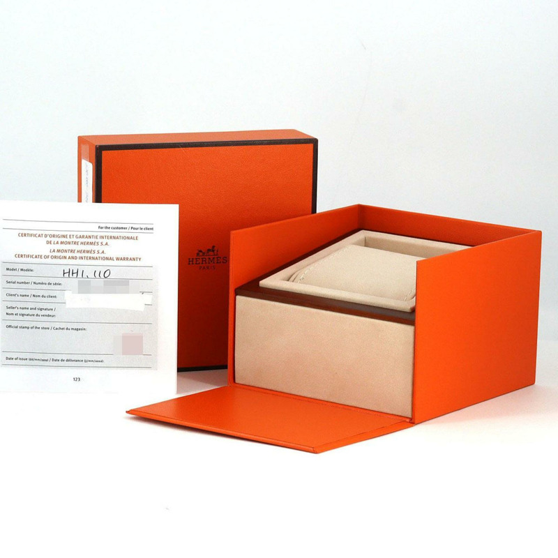 愛馬仕 H Watch 11P HH1.110 不鏽鋼石英腕錶-8