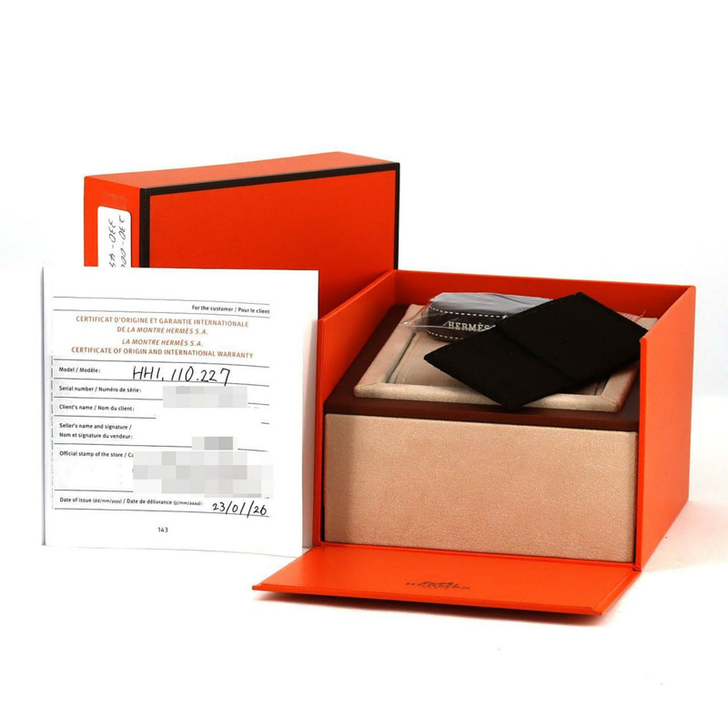 愛馬仕 H Watch HH1.110 SS 石英腕錶-7