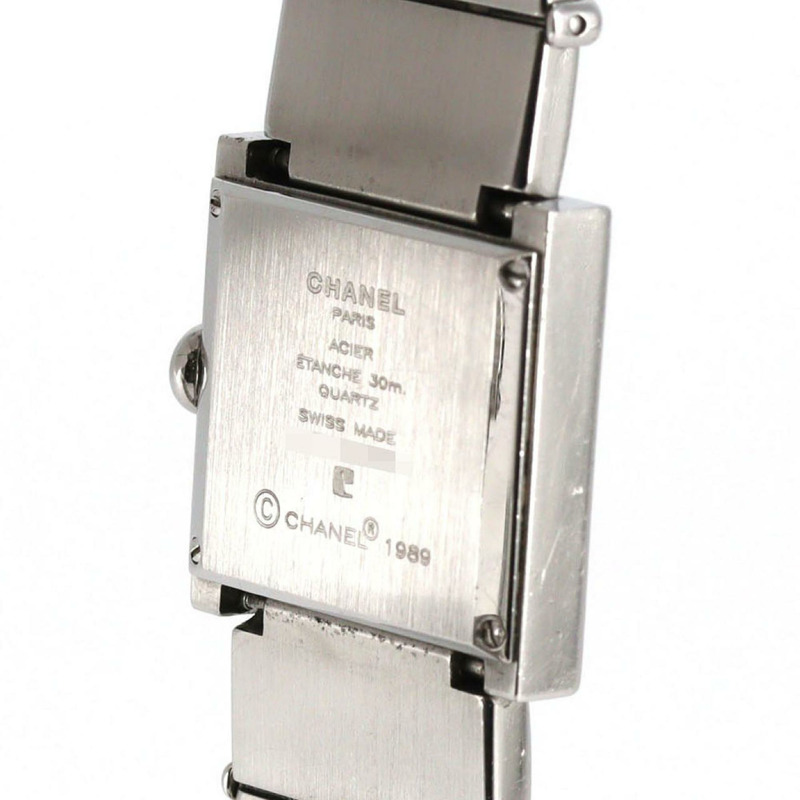 香奈兒 Mademoiselle D H0830 SS 石英腕錶-4