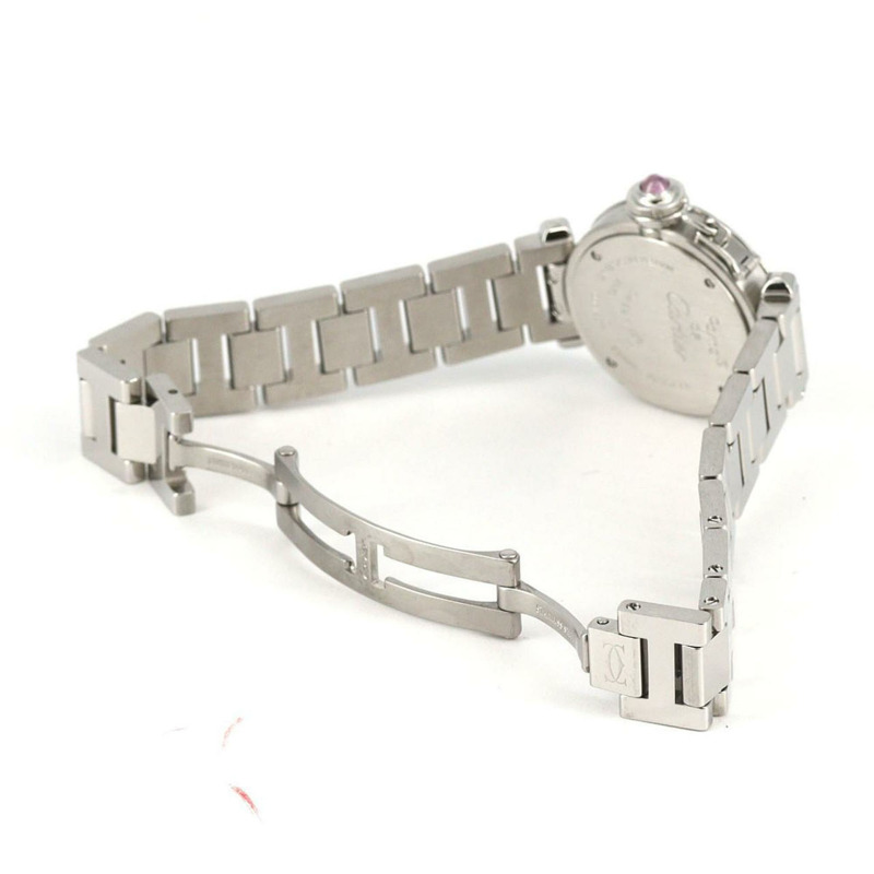 卡地亞 Miss Pasha W3140008 不鏽鋼石英錶-6