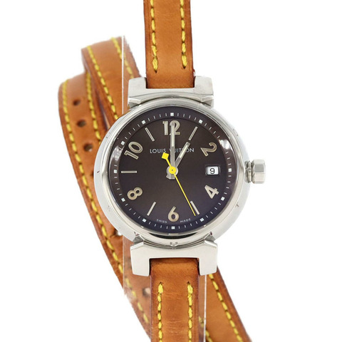 路易威登 Tambour 三重線圈 Q1211 不鏽鋼石英錶