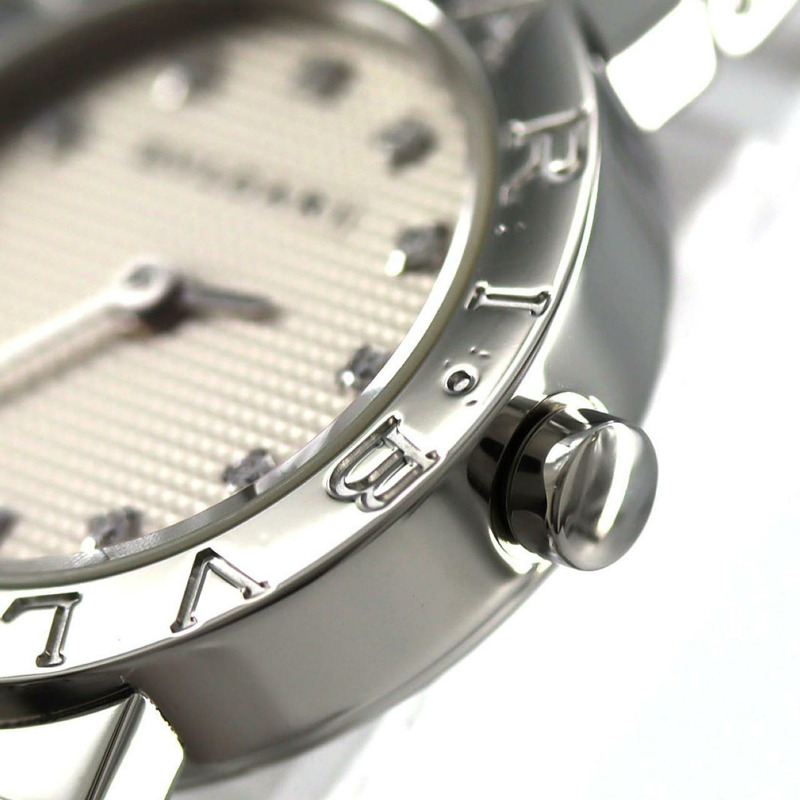 寶格麗 12P BB23SS BB23WSS 12 SS 石英腕錶-3